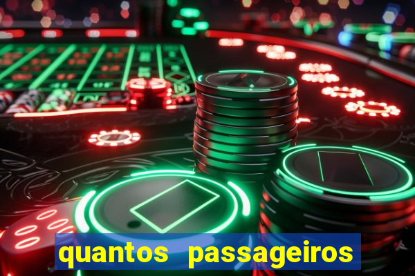 quantos passageiros cabem em um navio de cruzeiro